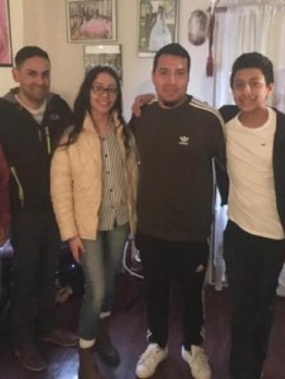 DACA recipient reunited with his family