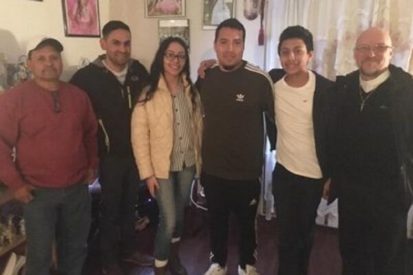 DACA recipient reunited with his family