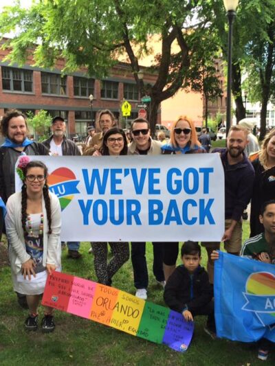 ACLU pride participants