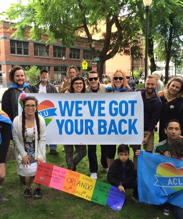 ACLU pride participants