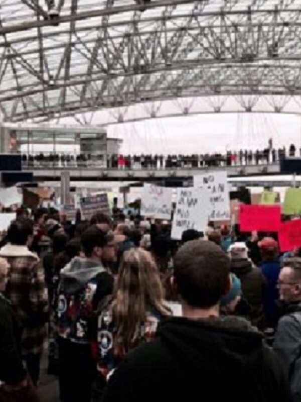 Portland International Airport Protestors