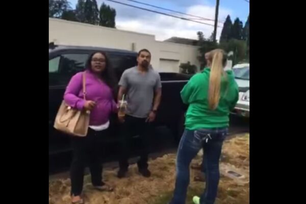 ICE agent in street clothes questions Isidro and his wife