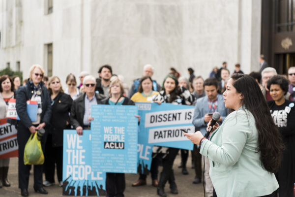 ACLU of Oregon Lobby Day in Salem (photo by Kenton Waltz)