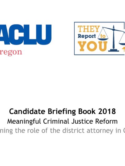 candidate briefing book
