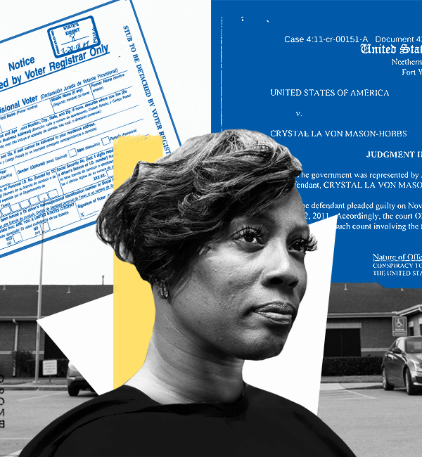 Crystal Mason image with voting images too