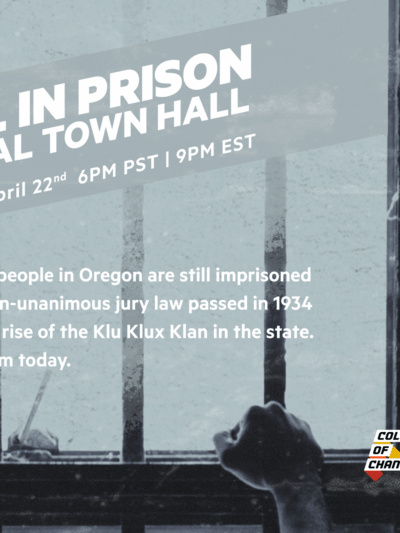 still in prison graphic with event details