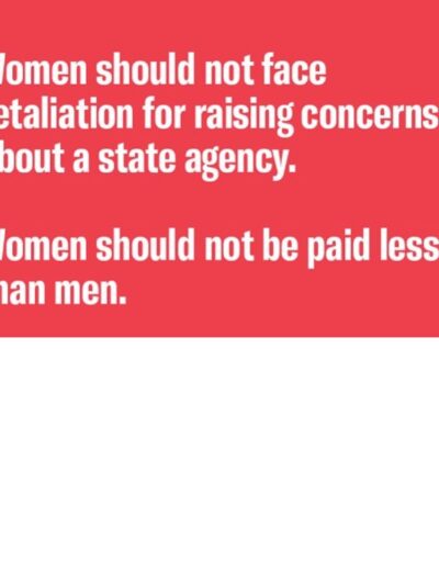 Text about investigation about retaliation and pay inequity at OPDS