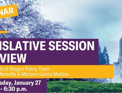 Legislative Session Preview