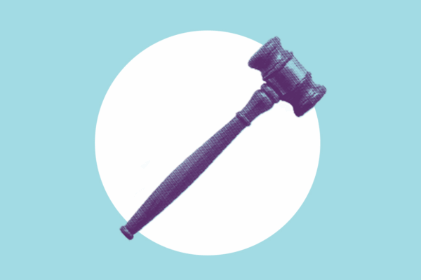 Wooden gavel