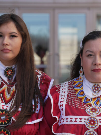 Isabella Blu Aiukli Cornell and Sarah Adams-Cornell.