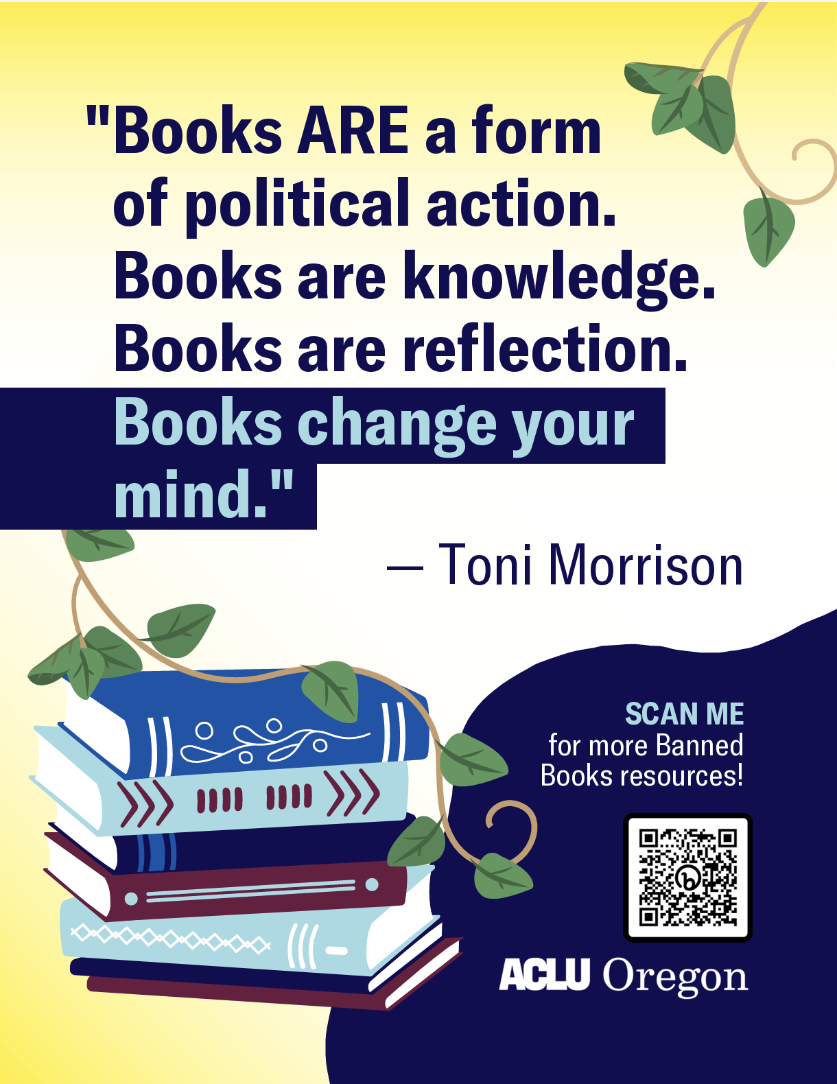 Banned books poster