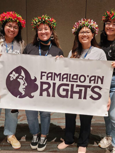 A group of Famalao'an Rights activists.