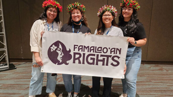 A group of Famalao'an Rights activists.