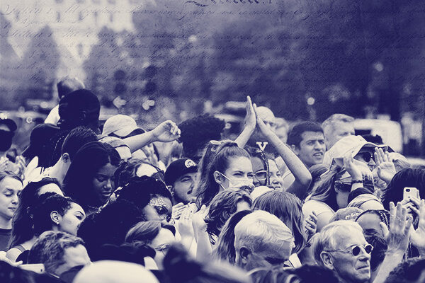 People gathering to have their voices heard.