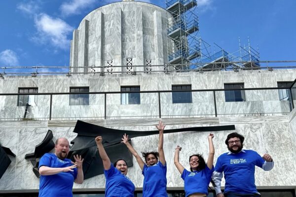 Policy Team at Capitol Building