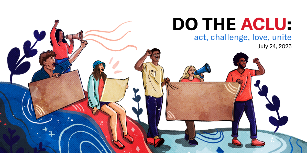 a group of diverse people protesting