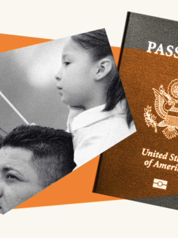 A graphic pertaining to immigrants' rights.