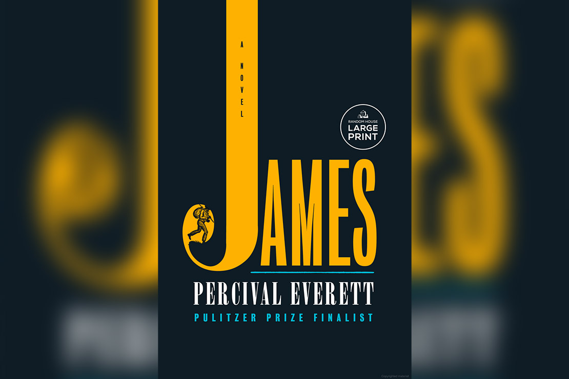 The cover of “James” by Percival Everett.