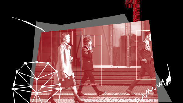 Image of surveillance equipment use on the public.