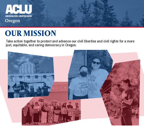 ACLU of Oregon one-pager