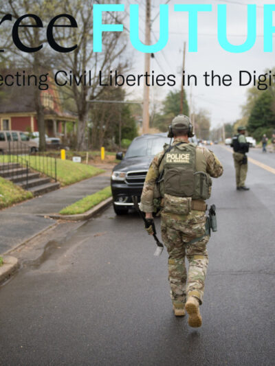 Federal agents dressed in military gear roaming the streets of Memphis