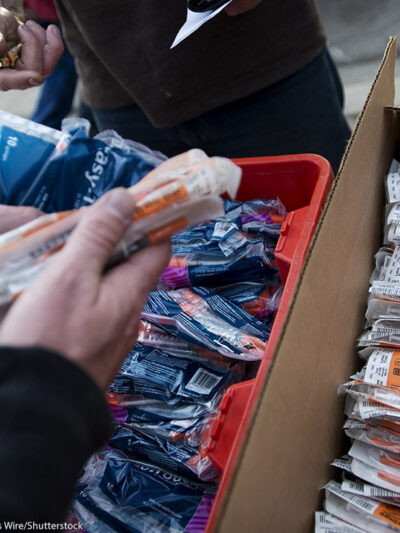 The Modesto Needle Exchange on Daly Ave in Modesto.