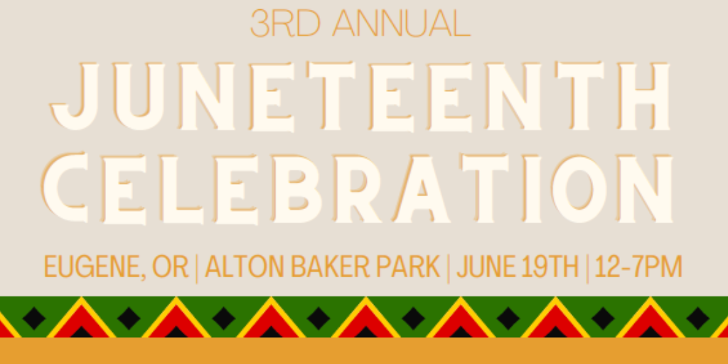 Juneteenth Eugene Flyer