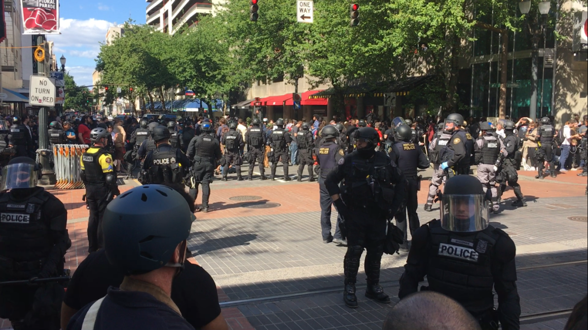 Police Reponse to the June 4th Protests in Portland