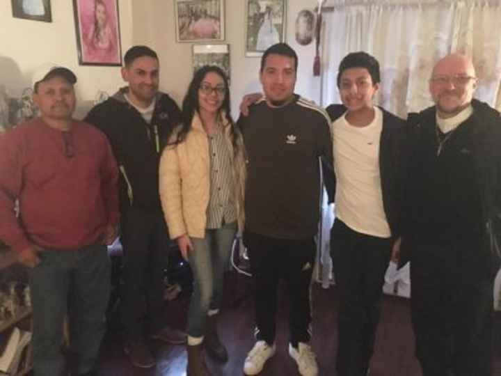 Francisco and his family DACA recipient reunited with his family