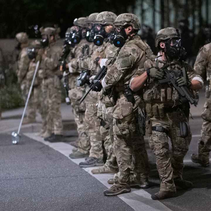 Feds in Portland