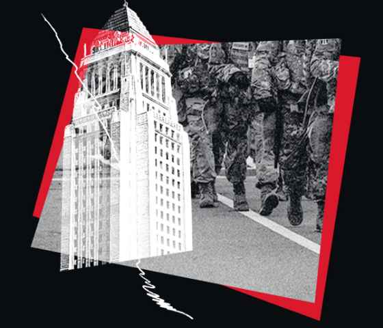No troops on our streets.